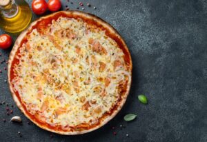 Pizza Salmon - Pizzeria Don Carlo Calella