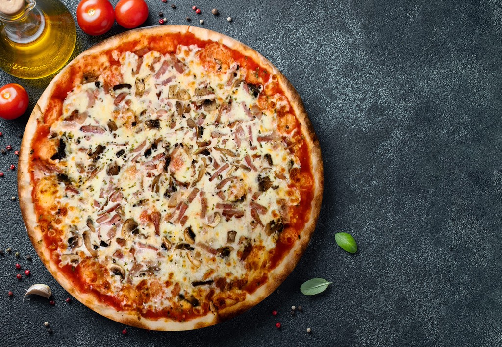 Pizza Carbonara - Pizzeria Don Carlo Calella