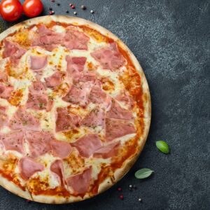 Pizza Prosciuto - Pizzeria Don Carlo Calella
