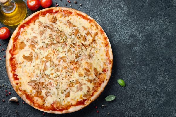 Pizza Tonno - Pizzeria Don Carlo Calella
