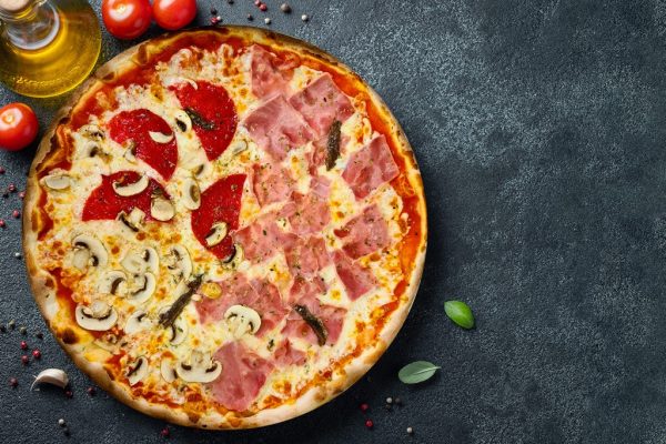 Pizza 4 Estaciones - Pizzeria Don Carlo Calella